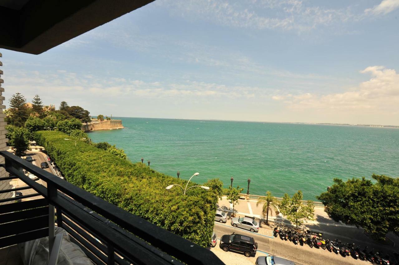 Апартаменты Apto Anteojo Design Terraza Mar Кадис Экстерьер фото